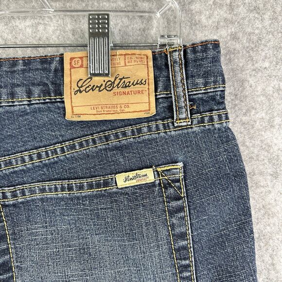 Levis Low Rise Bootcut Jeans Juniors 11 Stretch Classic Western (Meas 33x30)* - Picture 8 of 16
